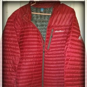 2X Eddie Bauer Firstascent goose down puffer coat